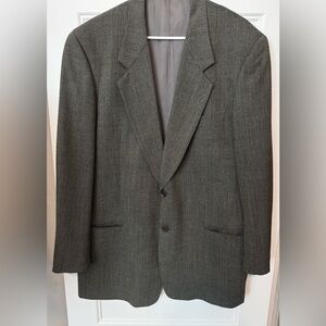 Mani, by Georgio Armani Virgin Wool Houndstooth Sport Coat Blazer Size 44L